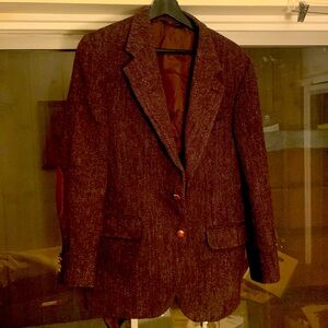 Classic Harris Tweed sport coat from the Hebrides, Scotland